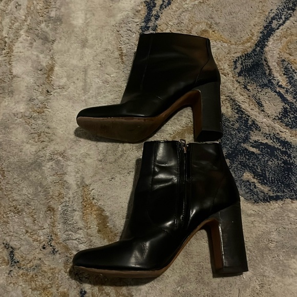 Madewell Shoes - Madewell Black Leather Boot